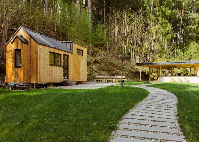 Tiny House Malý Gurmán Сasa de vacaciones Rohozna (Svitavy)